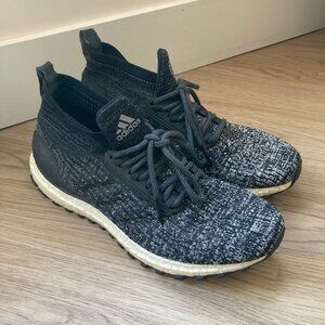 Adidas x Reigning Champ Size 9 Mens Black Grey UltraBoost Shoes Sneakers Runners